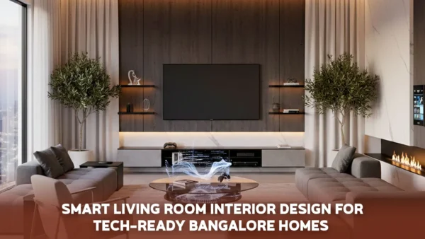 Smart Living Room Interior Design for Tech-Ready Bangalore Homes