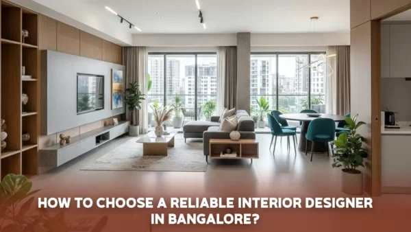 How to Choose a Reliable Interior Designer in Bangalore?